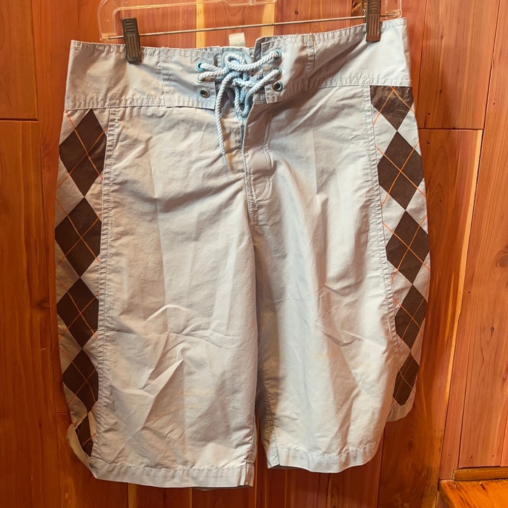 Vintage Fossil Board Shorts Sz28